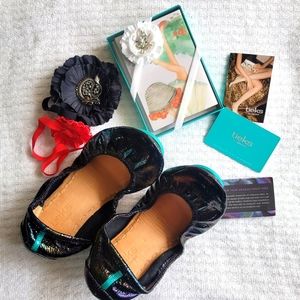 Tieks Arabian Nights Oilslick Shoes 7B Excellent Condition